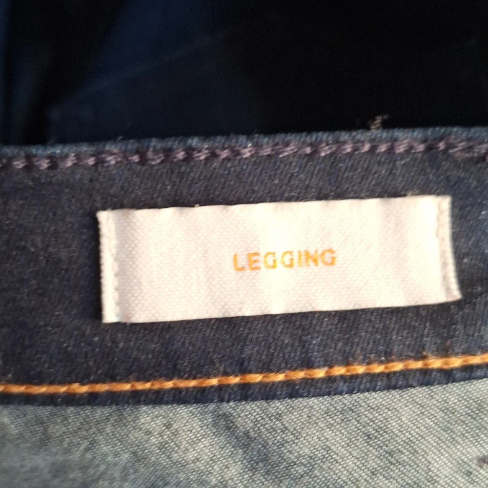 Tory Burch Dark Blue Women's Leggings Jeans Size 28